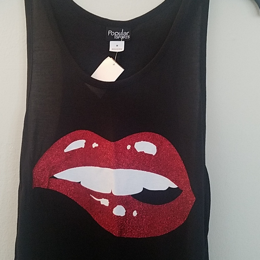 $10 & UNDER SALE! Black Tank. New!